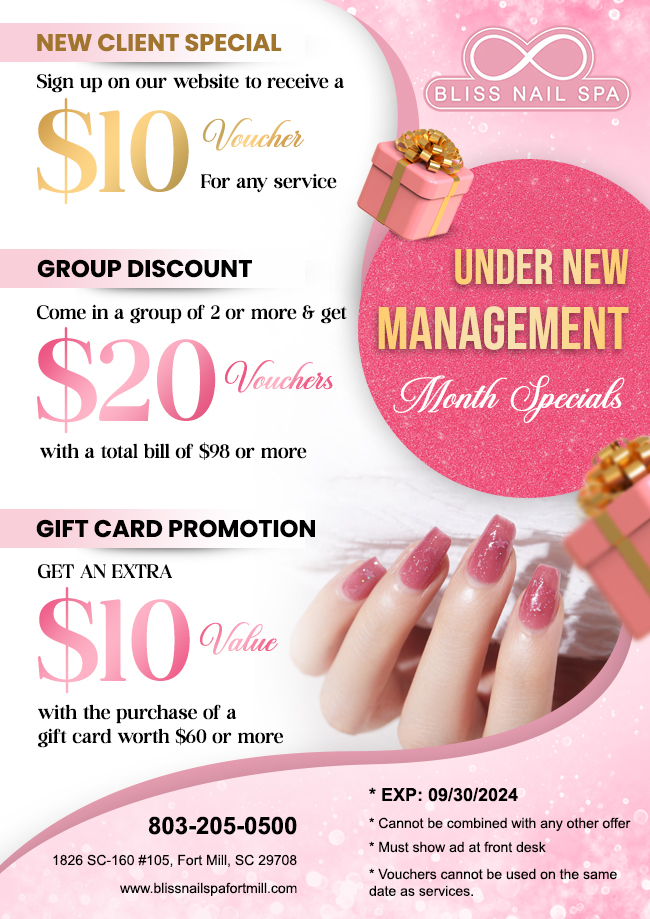 Bliss Nail Spa - Fort Mill logo